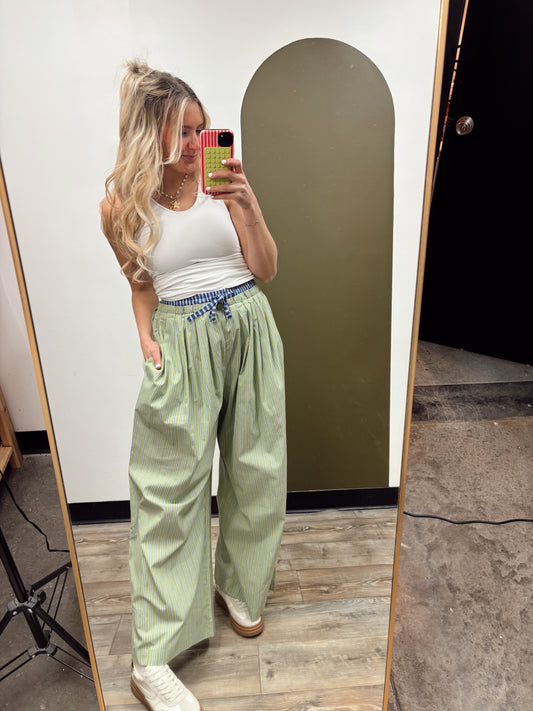 Elena Boxer Pant (Green)