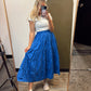 Royal Flush Midi Skirt