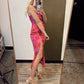 Sweet Rose Midi Dress