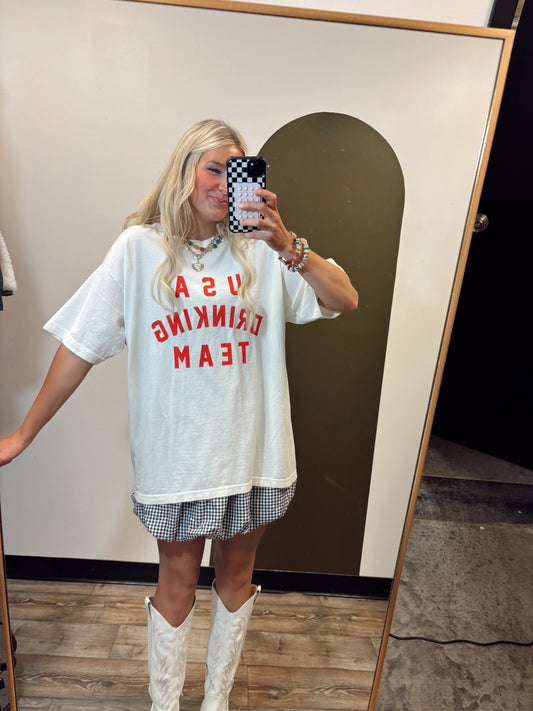 USA Drinking Team Tee