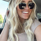 Sunny Square Aviator Sunglasses