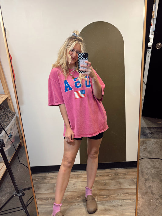 USA Oversize Tee