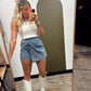 Stadium Tour Denim Skort