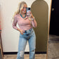 Softer Side Henley Top (Blush)