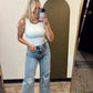 Elsie Knit Tank (White)