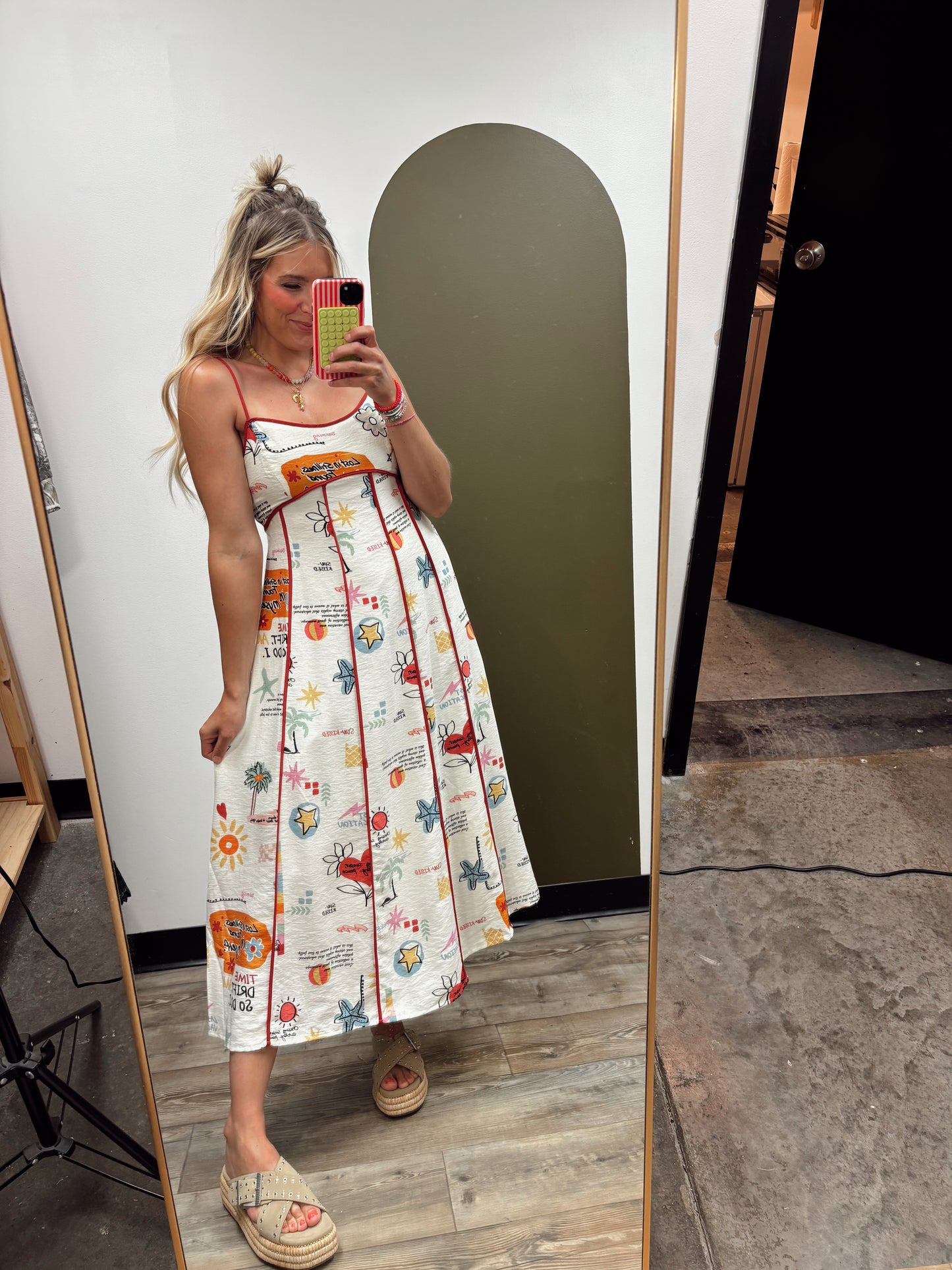 Last Vacation Maxi Dress