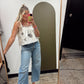 Leaf Tie Emb Top