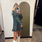 Kylie Floral Dress (Green)