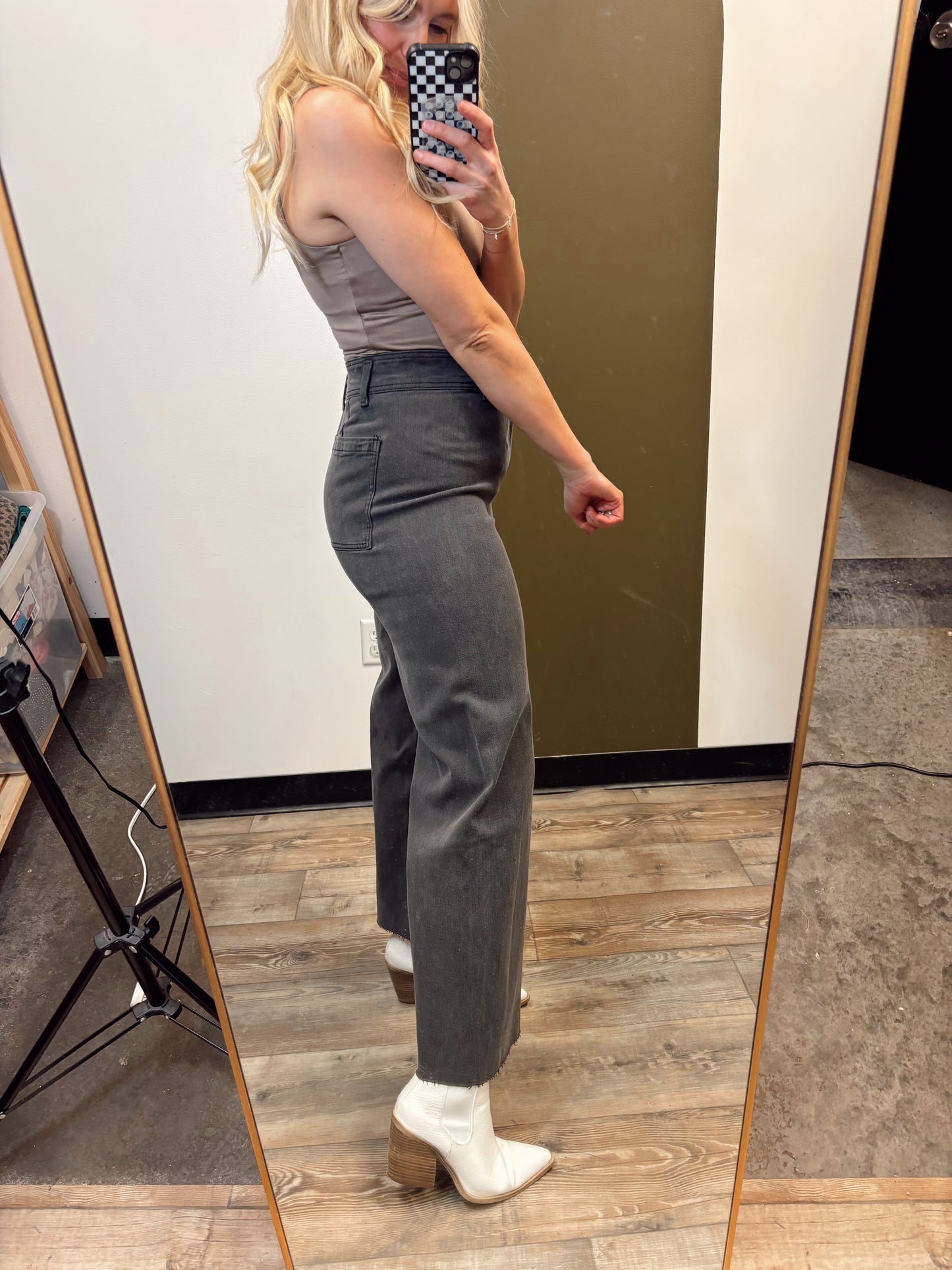 Grey Skies Jean