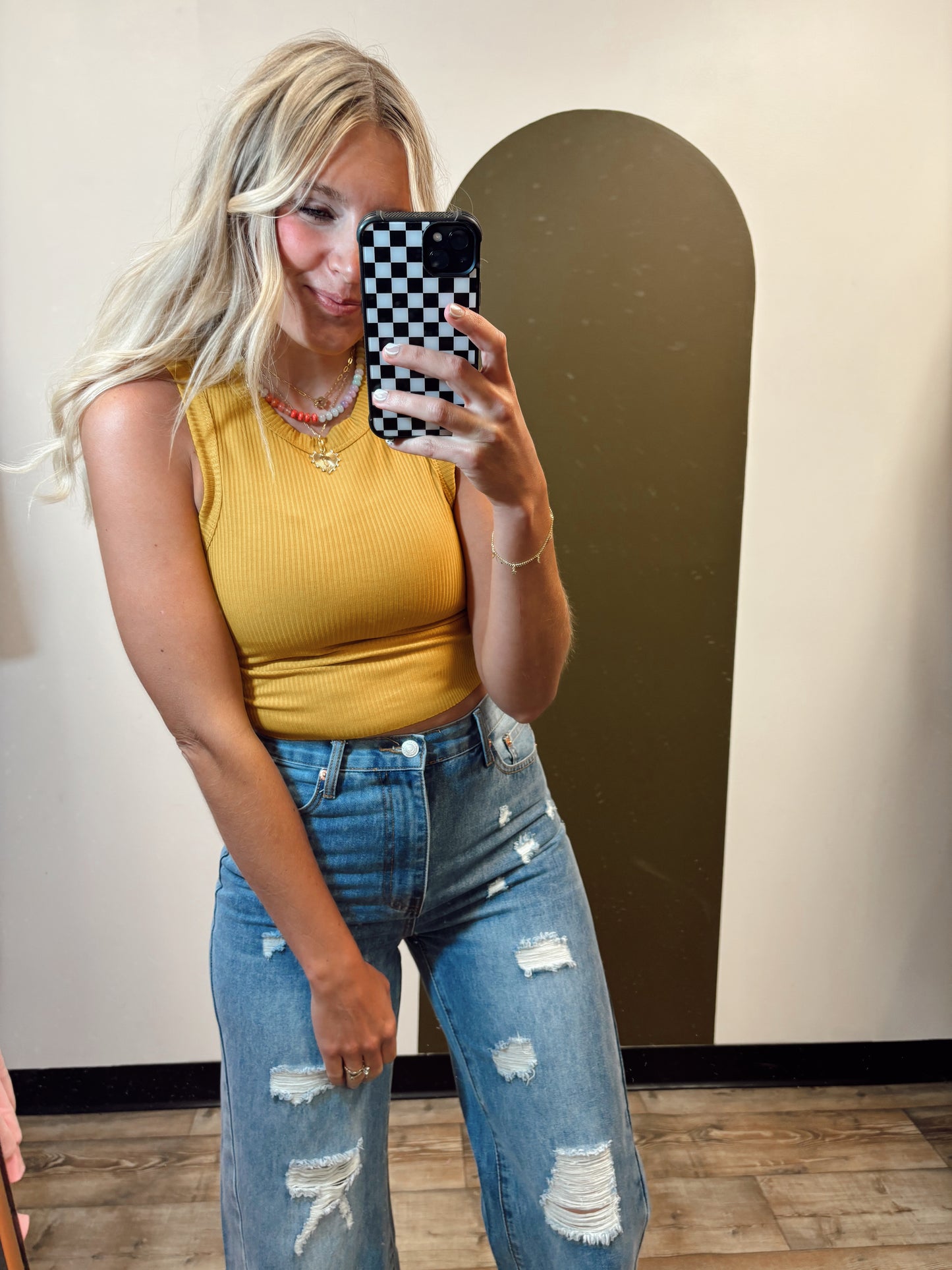 Emme Everyday Tank (Mustard)