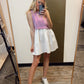 Lila Colorblock Dress