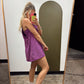 Weekend In Sneakers Dress (Purple)