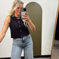 Talia Button Sweater Vest