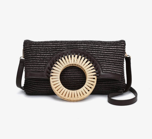 Tessa Crossbody Clutch (Chocolate)