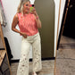 Sherbert Stripe Tank (Punch/Coral)