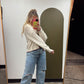 American Flag Contrast Cardigan