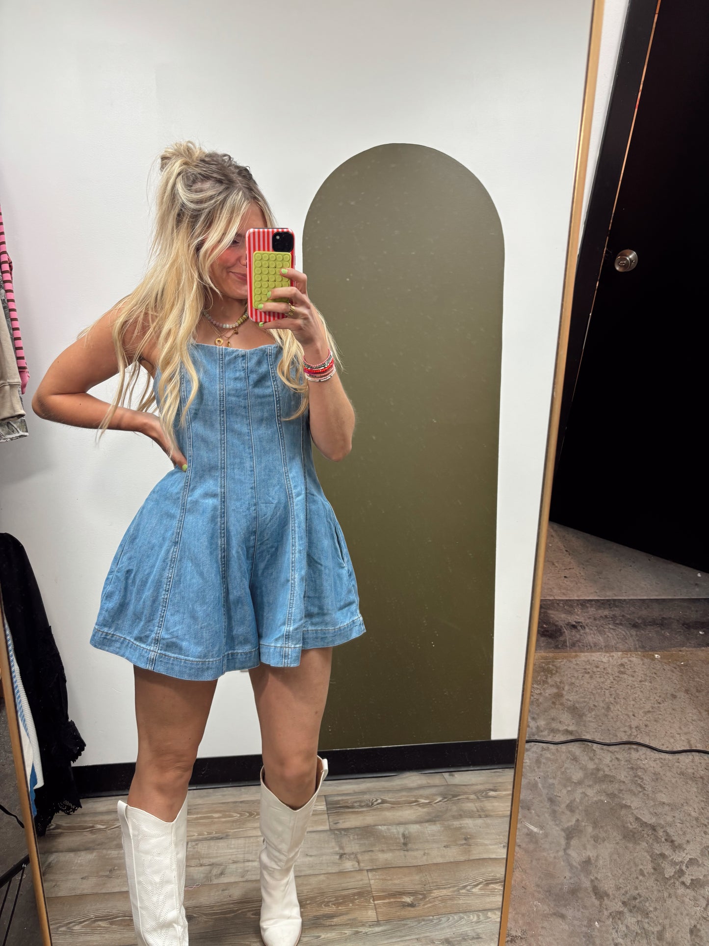 Anderson Denim Romper