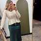 Celia Slip Skirt (Forest)