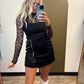 Nina Zipper Skirt (Black)