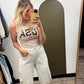 USA Graphic Tank (Khaki)