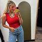 Kelsey Tank Top (Red)