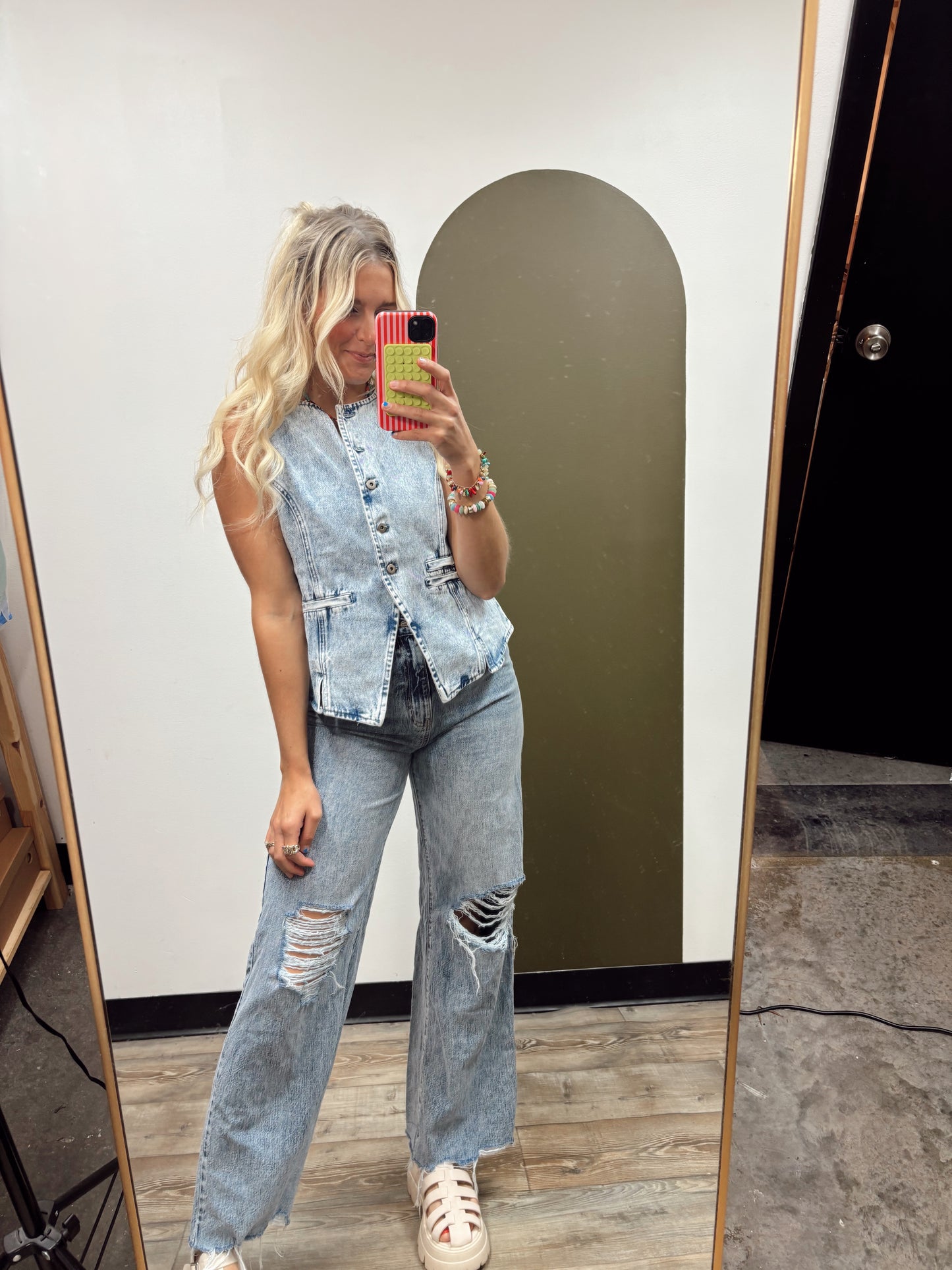 Gwendolyn Denim Vest