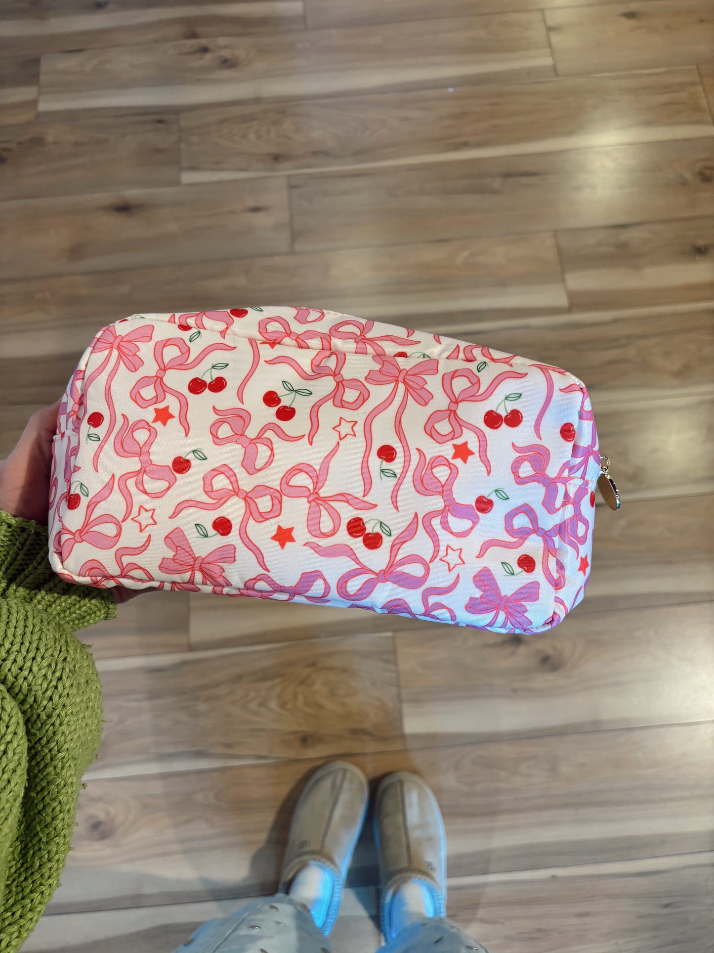 Cherry Bowtiful Cosmetic Bag