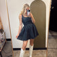 Indigo Mini Dress