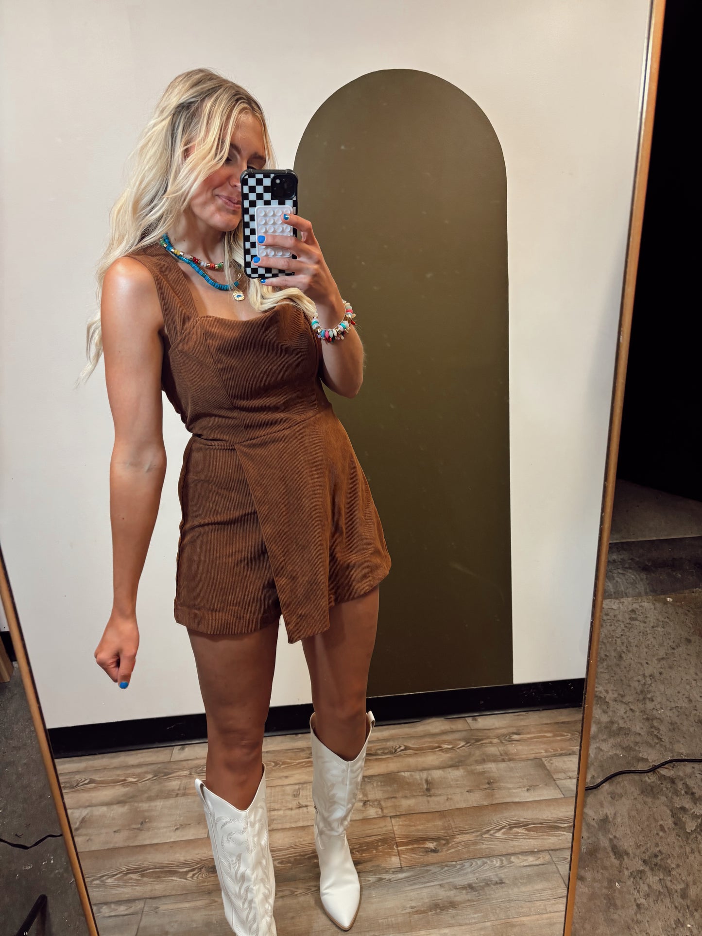 Lauren Corduroy Romper
