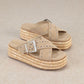 Holly Cross Sandal