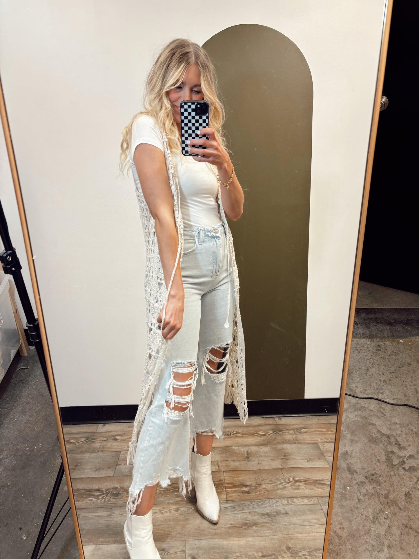 Beach Walk Crochet Cardigan