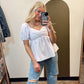 Jessica Sweetheart Top (Lilac)