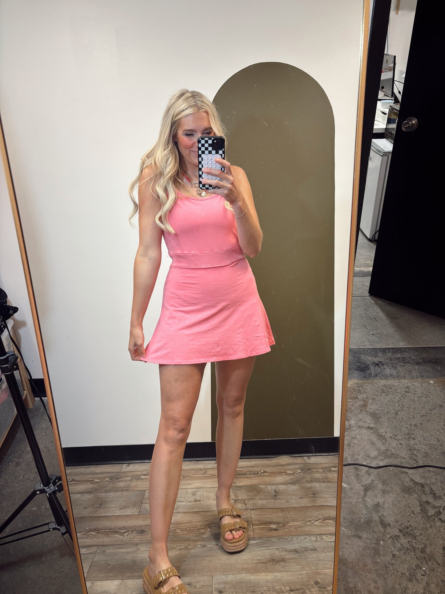 Kimber Skort Dress (Pink)