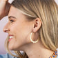 Scallop Hoop Earring