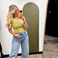 Essential Ringer Tee (Mustard)
