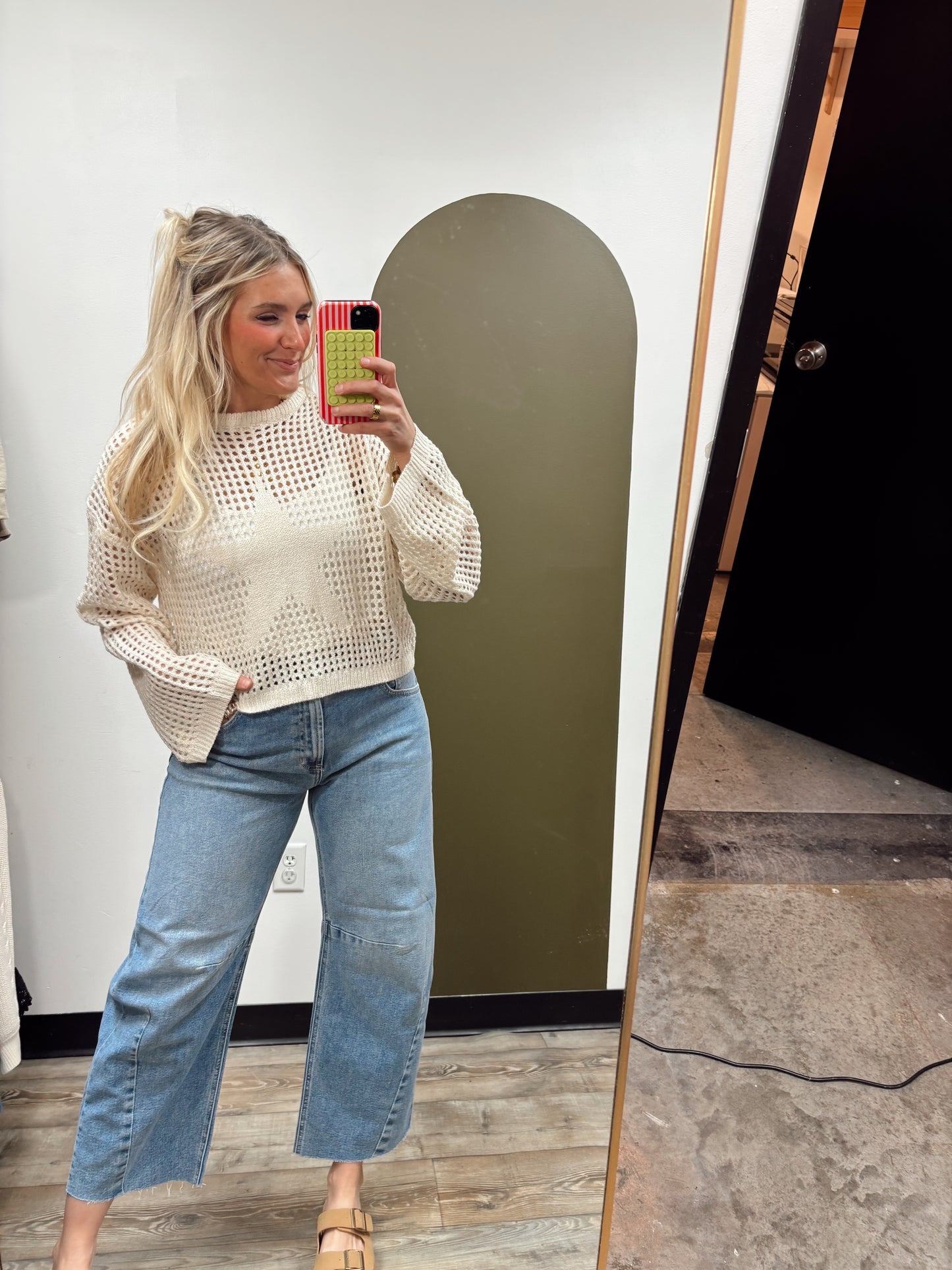 Sweet Star Sweater (Cream)