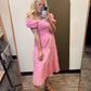 Easter Best Maxi Dress (Pink)