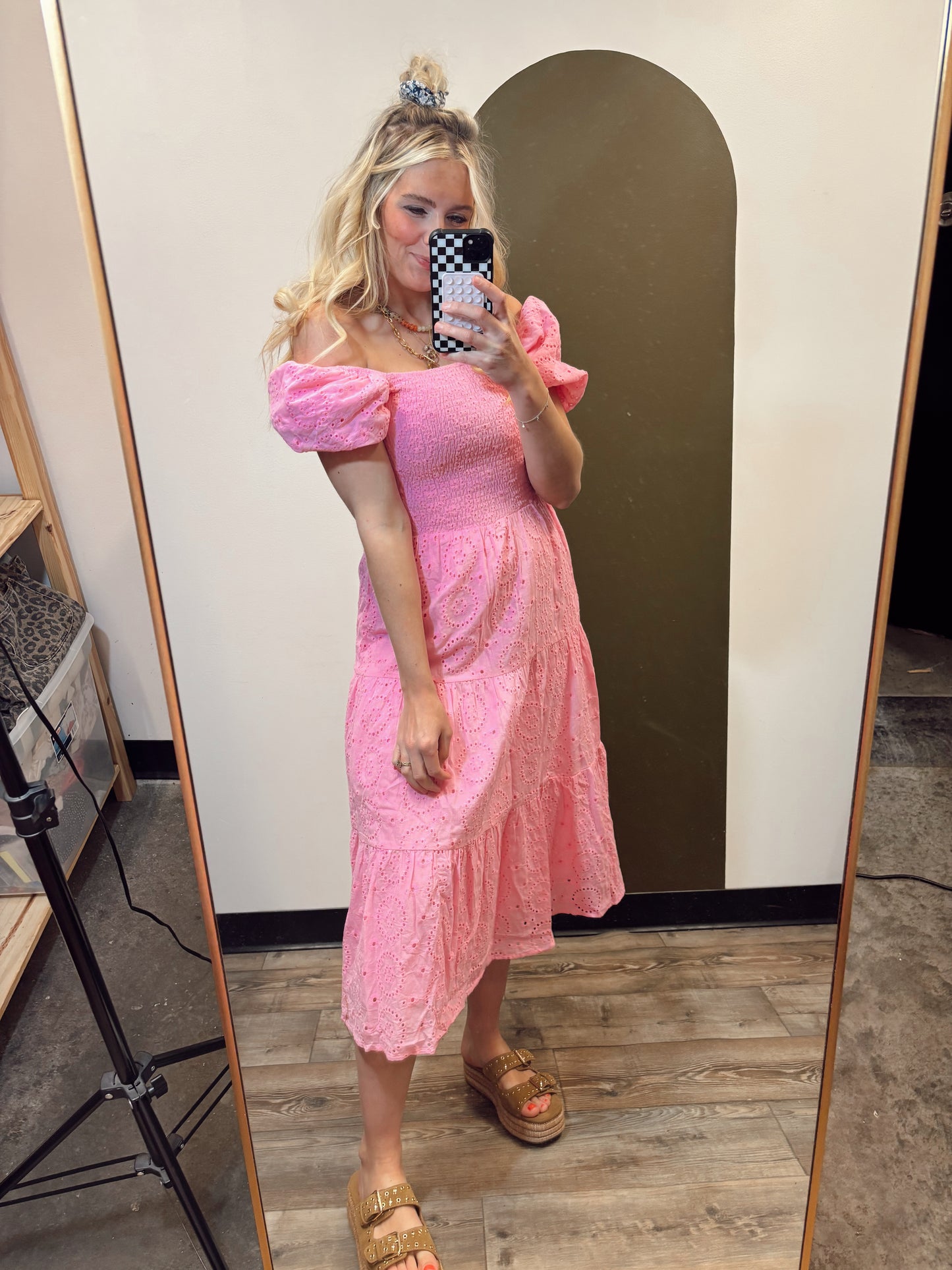 Easter Best Maxi Dress (Pink)
