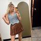 Zoey Emb Denim Vest