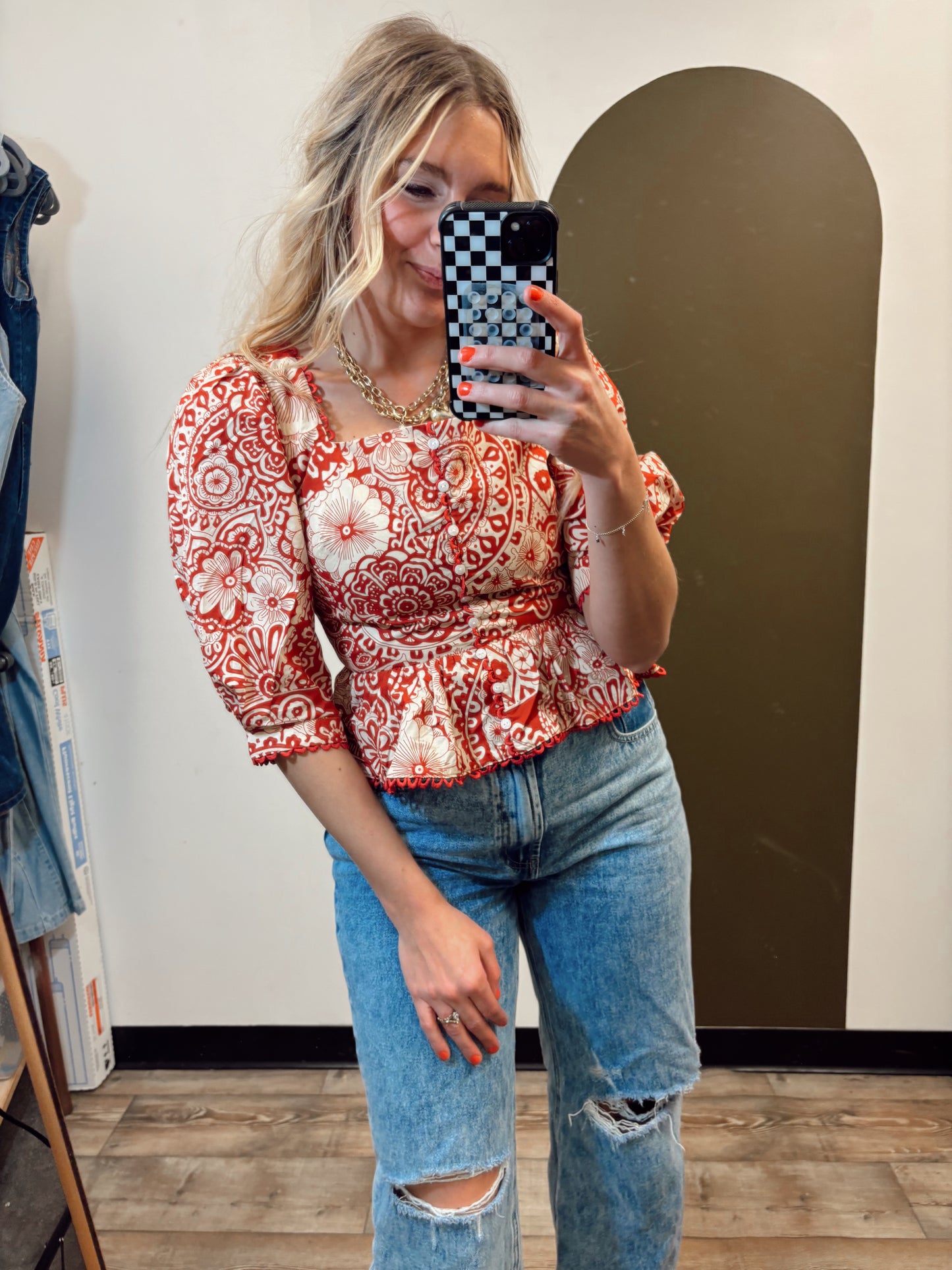 Bridgerton Detail Top
