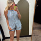 Ship Sailed Stripe Short (Blue)