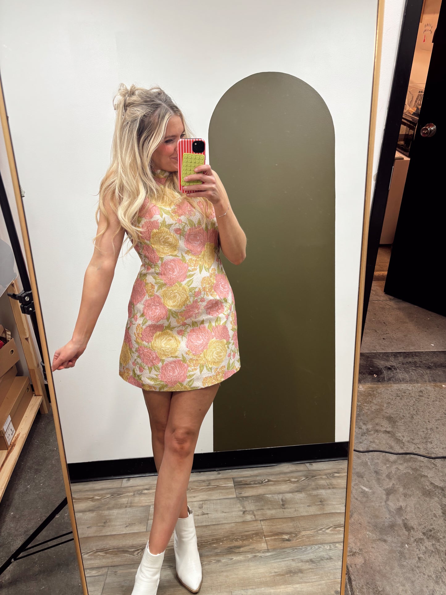Serena Floral Mini Dress
