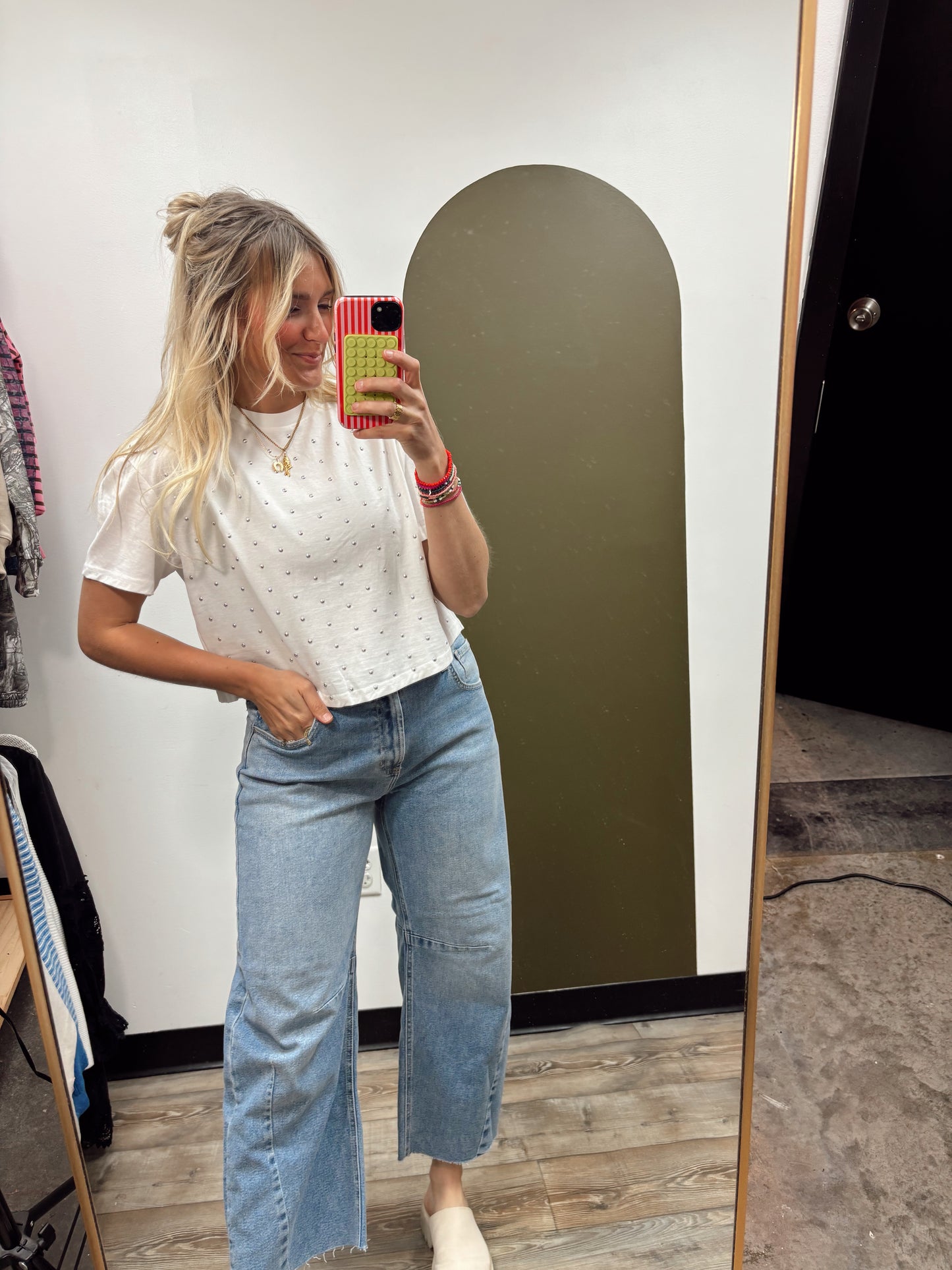 Stud Boxy Tee