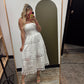 Vineyard Eyelet Dress (White)
