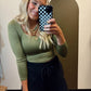 There She Goes Top (Olive)