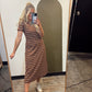 Kaylee Stripe Maxi (Brown)