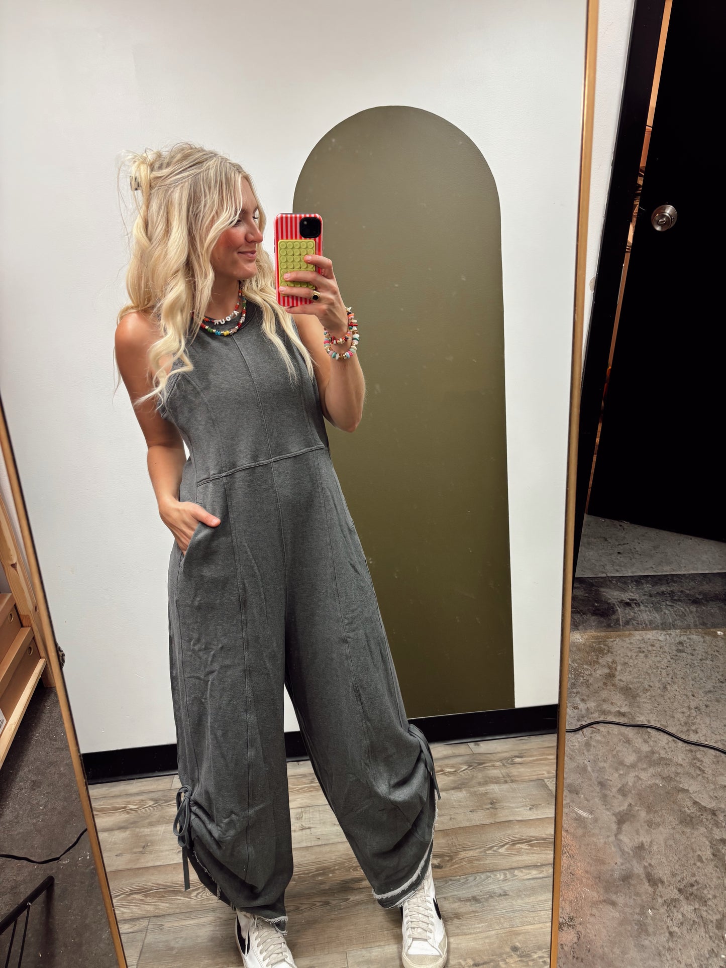 Myra Terry Jumpsuit