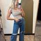 Khloe Scoop Top (Khaki)