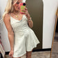 Icy Denim Button Romper