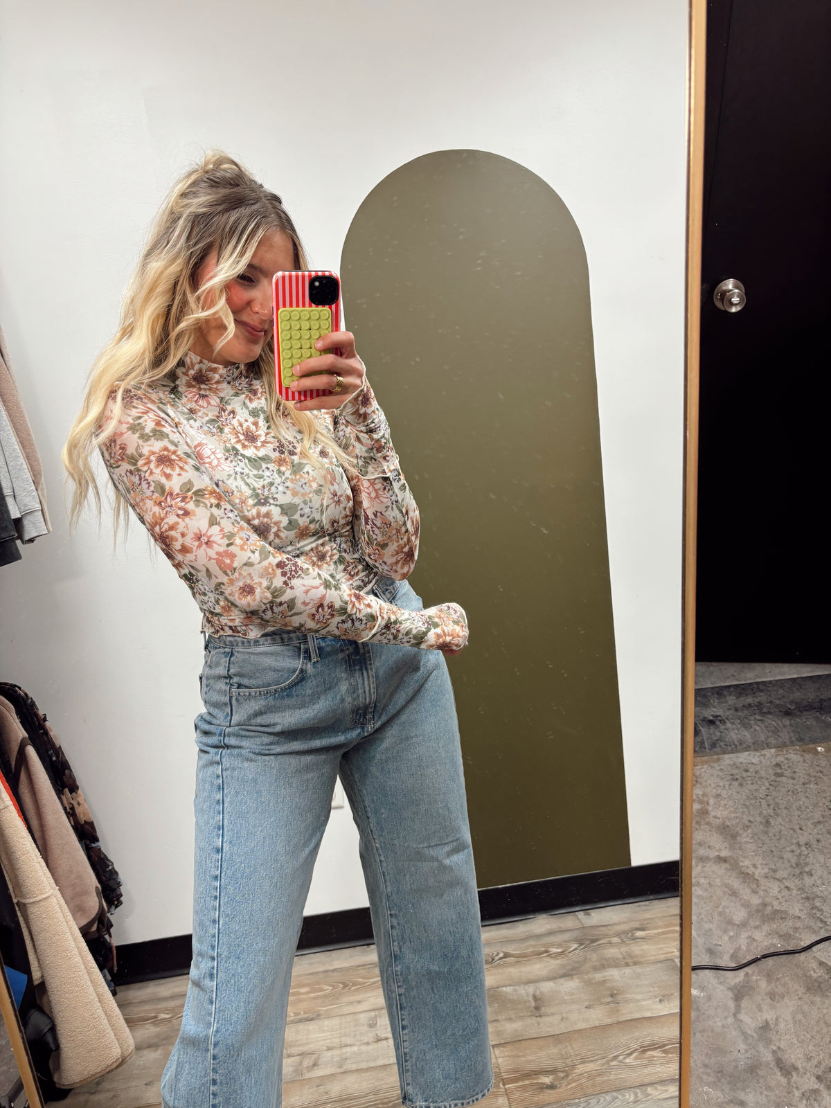 Bronwynn Sheer Floral Top